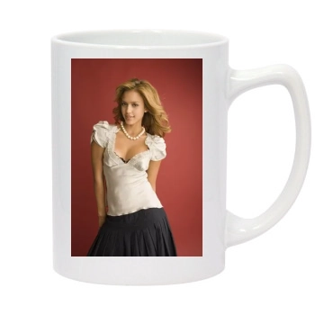 Jessica Alba 14oz White Statesman Mug