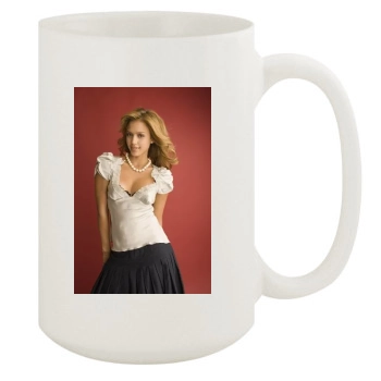 Jessica Alba 15oz White Mug