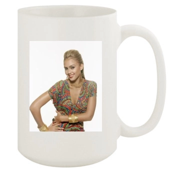 Jessica Alba 15oz White Mug