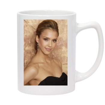 Jessica Alba 14oz White Statesman Mug