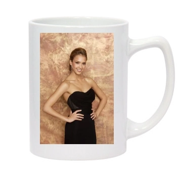 Jessica Alba 14oz White Statesman Mug