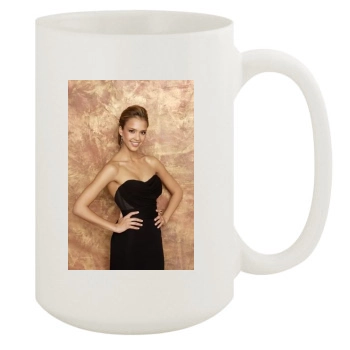 Jessica Alba 15oz White Mug