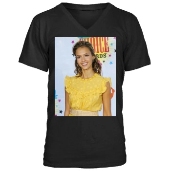 Jessica Alba Men's V-Neck T-Shirt