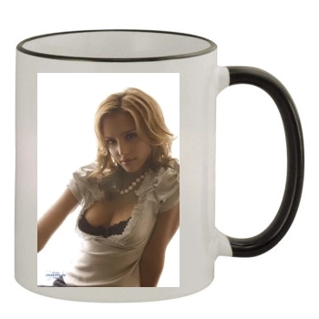 Jessica Alba 11oz Colored Rim & Handle Mug