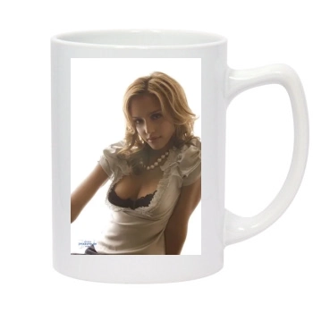 Jessica Alba 14oz White Statesman Mug