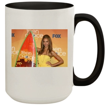 Jessica Alba 15oz Colored Inner & Handle Mug