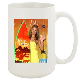 Jessica Alba 15oz White Mug