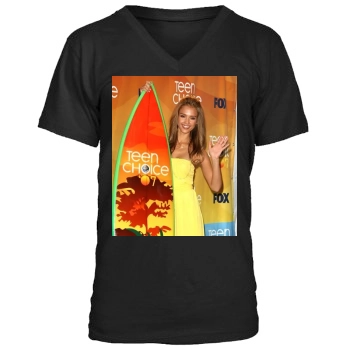 Jessica Alba Men's V-Neck T-Shirt