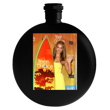 Jessica Alba Round Flask