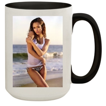 Jessica Alba 15oz Colored Inner & Handle Mug