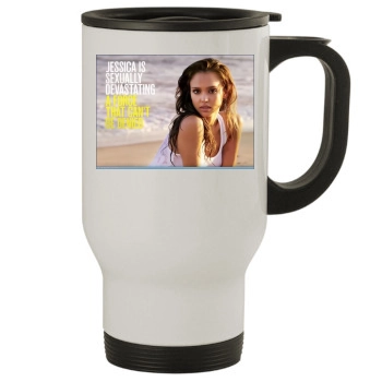 Jessica Alba Stainless Steel Travel Mug