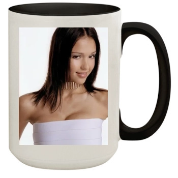 Jessica Alba 15oz Colored Inner & Handle Mug