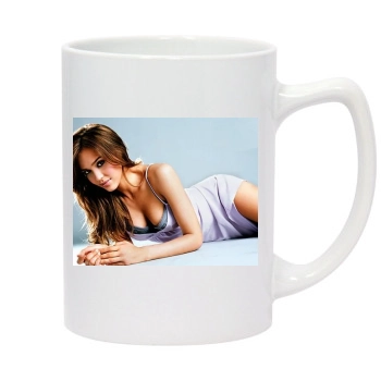 Jessica Alba 14oz White Statesman Mug