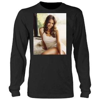 Jessica Alba Men's Heavy Long Sleeve TShirt