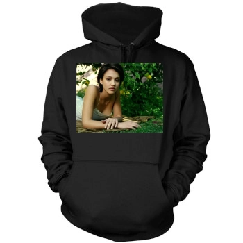 Jessica Alba Mens Pullover Hoodie Sweatshirt