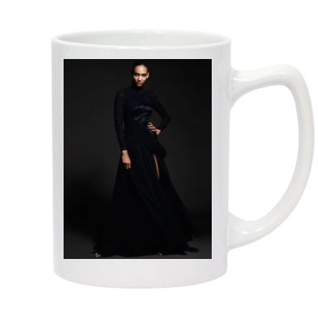 Cora Emmanuel 14oz White Statesman Mug