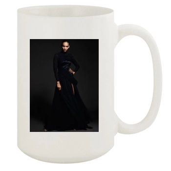 Cora Emmanuel 15oz White Mug