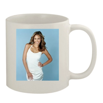 Jessica Alba 11oz White Mug