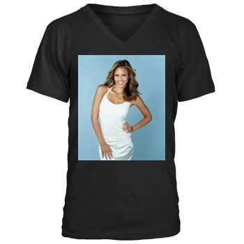 Jessica Alba Men's V-Neck T-Shirt