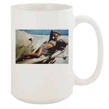 Cora Emmanuel 15oz White Mug