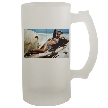 Cora Emmanuel 16oz Frosted Beer Stein