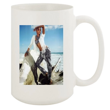 Cora Emmanuel 15oz White Mug