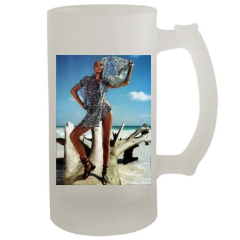 Cora Emmanuel 16oz Frosted Beer Stein