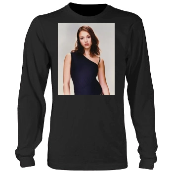 Jessica Alba Men's Heavy Long Sleeve TShirt