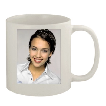 Jessica Alba 11oz White Mug