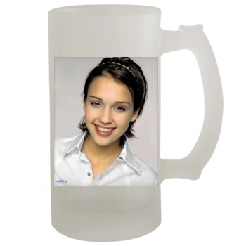 Jessica Alba 16oz Frosted Beer Stein