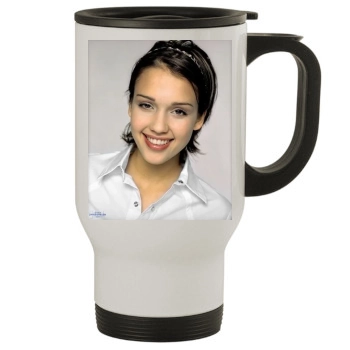 Jessica Alba Stainless Steel Travel Mug