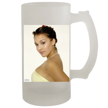 Jessica Alba 16oz Frosted Beer Stein