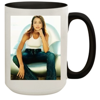 Jessica Alba 15oz Colored Inner & Handle Mug