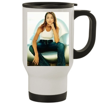 Jessica Alba Stainless Steel Travel Mug