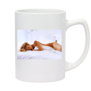 Jessica Alba 14oz White Statesman Mug