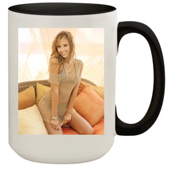 Jessica Alba 15oz Colored Inner & Handle Mug