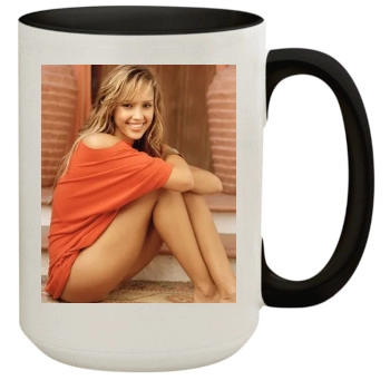 Jessica Alba 15oz Colored Inner & Handle Mug