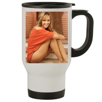 Jessica Alba Stainless Steel Travel Mug