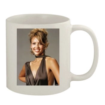 Jessica Alba 11oz White Mug