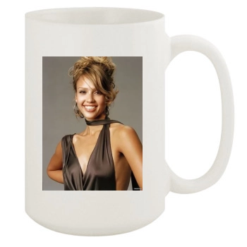 Jessica Alba 15oz White Mug