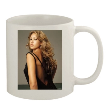 Jessica Alba 11oz White Mug