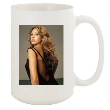 Jessica Alba 15oz White Mug