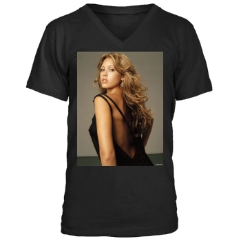 Jessica Alba Men's V-Neck T-Shirt