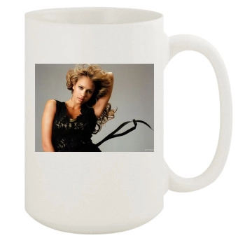 Jessica Alba 15oz White Mug