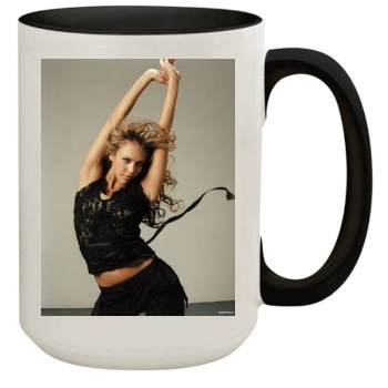 Jessica Alba 15oz Colored Inner & Handle Mug