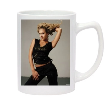 Jessica Alba 14oz White Statesman Mug