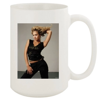 Jessica Alba 15oz White Mug