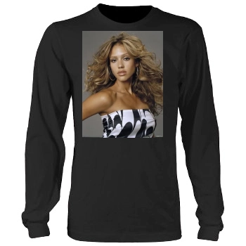 Jessica Alba Men's Heavy Long Sleeve TShirt