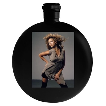 Jessica Alba Round Flask