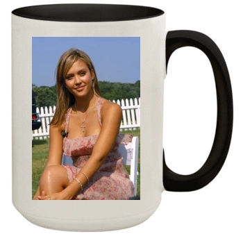 Jessica Alba 15oz Colored Inner & Handle Mug